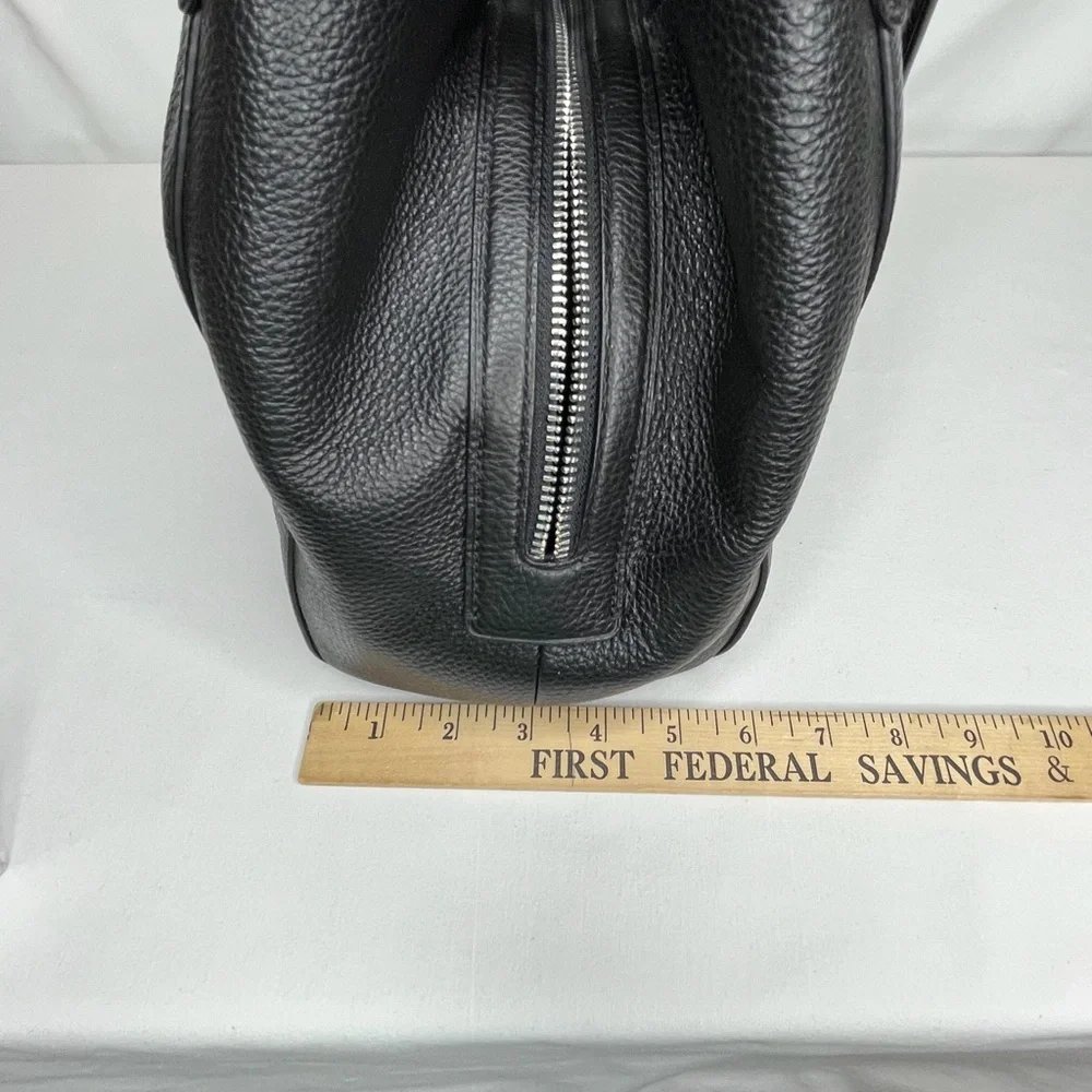 Coach Black Leather Shoulder Bag - Picture 13 of 16